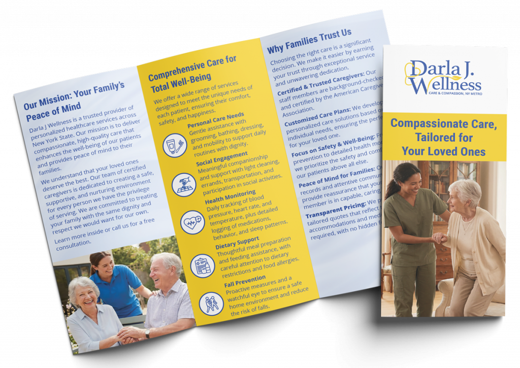 Darla J Wellness brochure